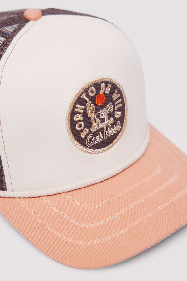 Springfield Gorra camionero parche café