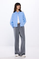 Springfield Pantalón jogger básico gris
