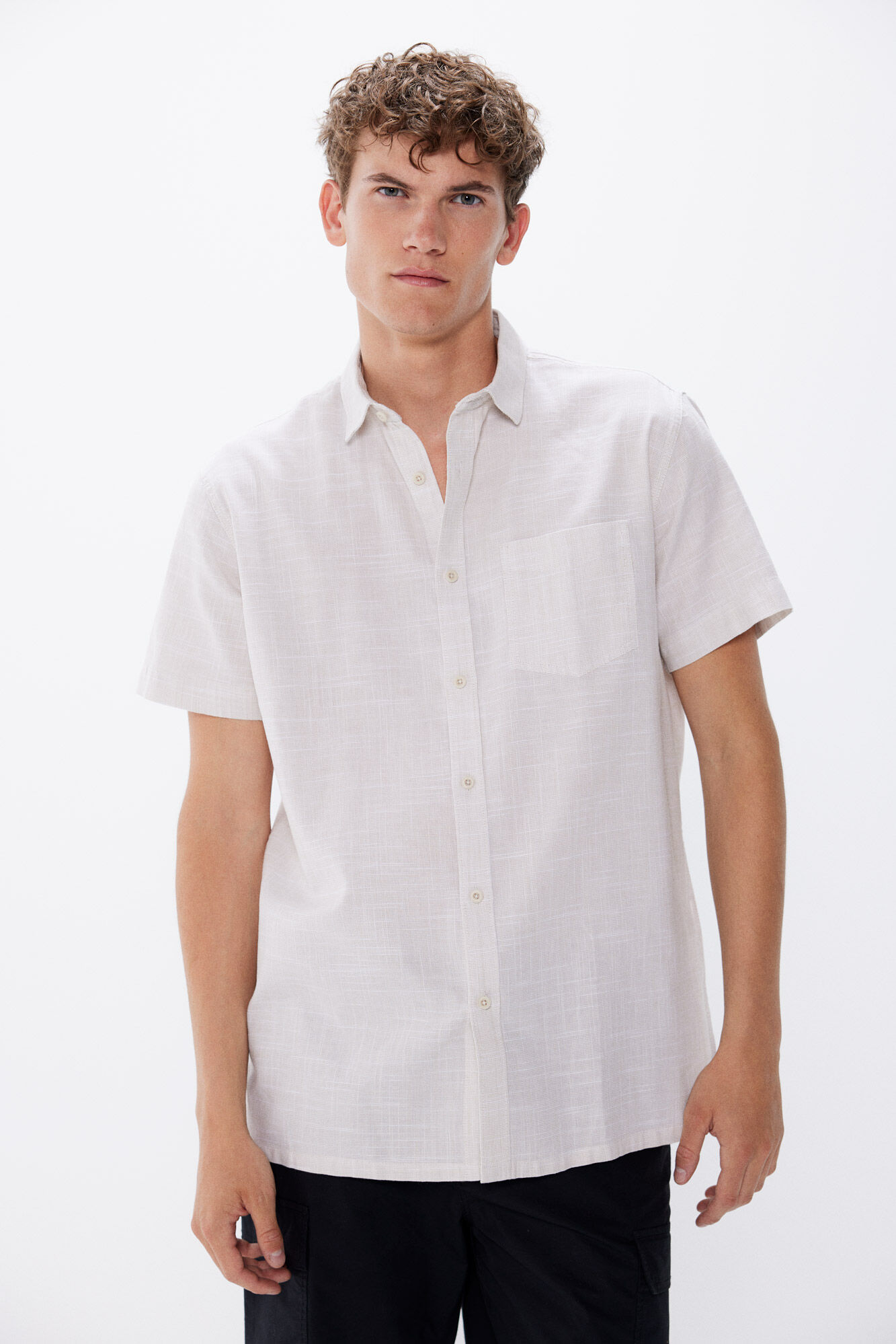 Springfield camisas hombre manga corta hot sale