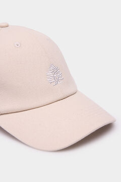 Springfield Gorra básica logo Springfield relieve blanco