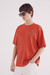 Springfield Playera étnica rojo
