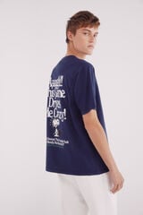 Springfield Camiseta Snoopy Racquet Club azulado