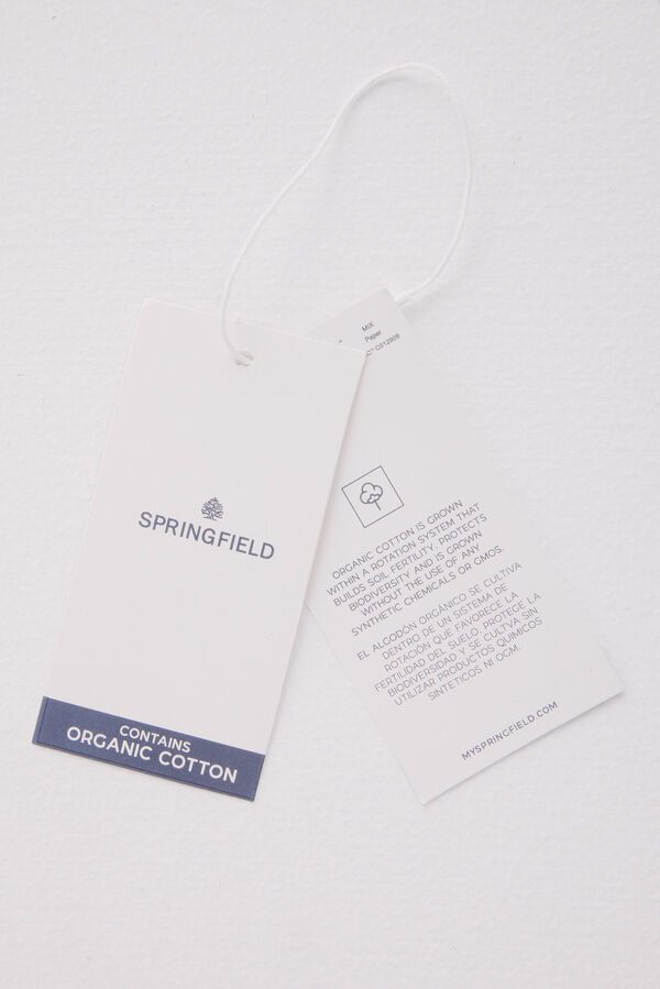 Springfield Vestido tubo rayas marineras marino