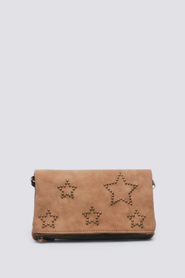 Springfield Bolsa bandolera estrellas tachuelas  estampado