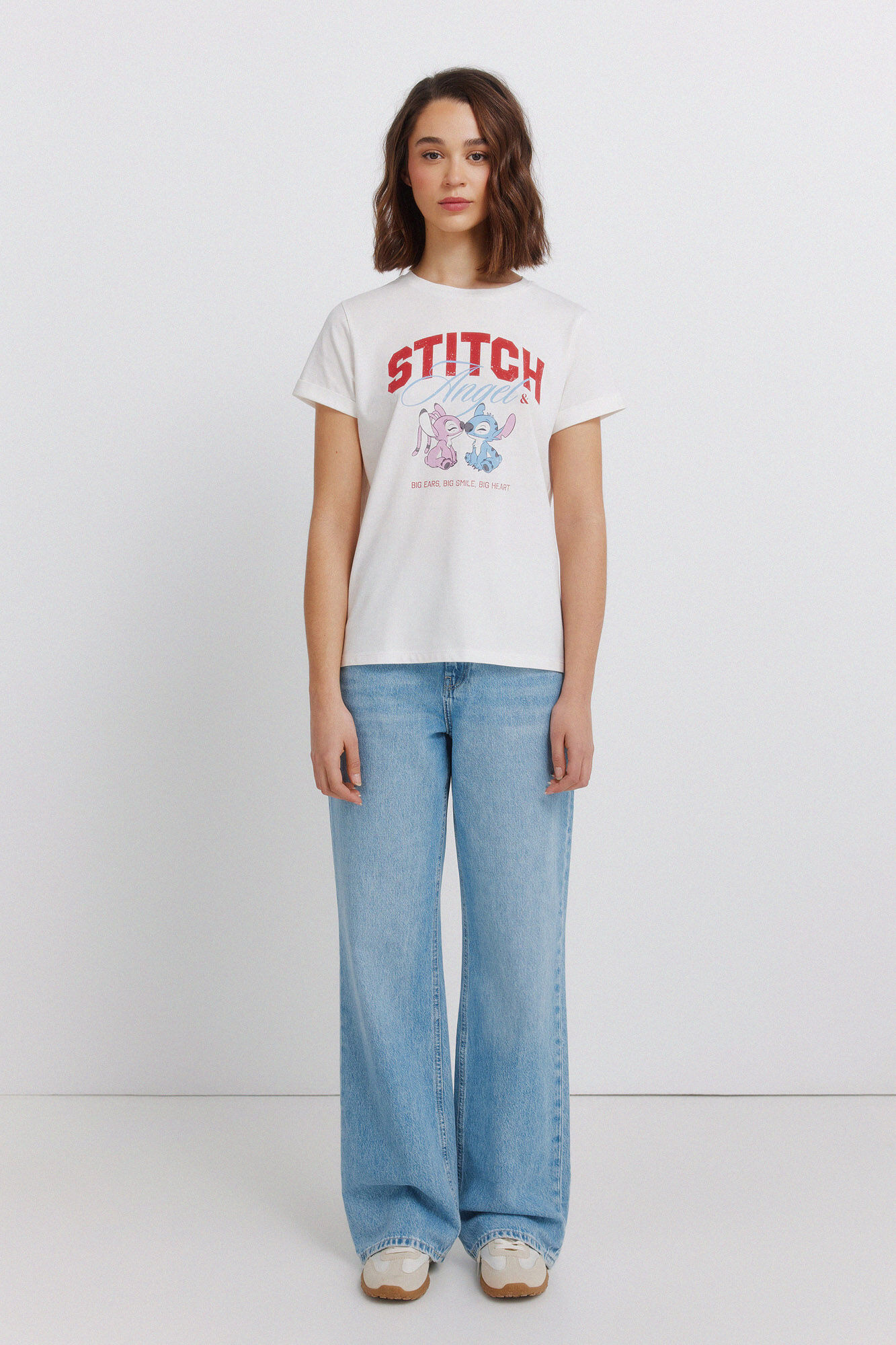Springfield Playera de manga corta con estampado