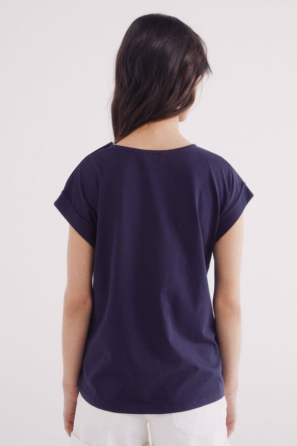 Springfield Playera "Lobster club" marino