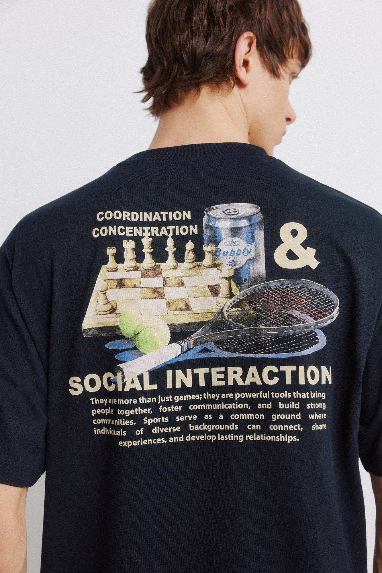 Springfield Playera interacci&oacute;n social