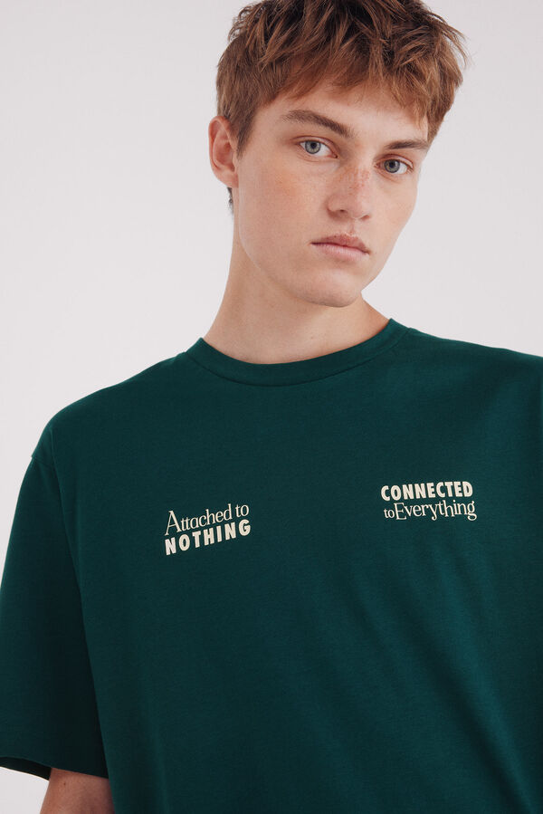 Springfield Camiseta connected verde