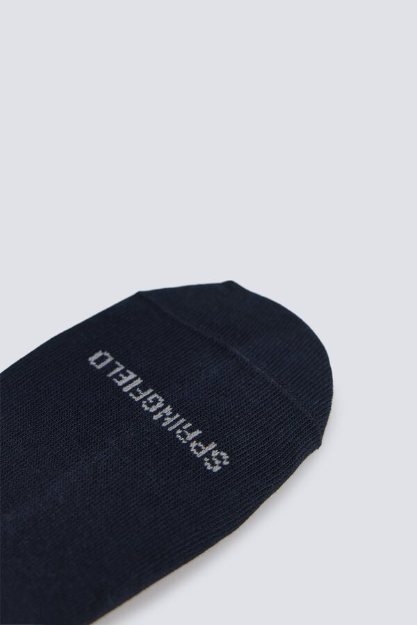 Springfield Calcet&iacute;n invisible deportivo azulado