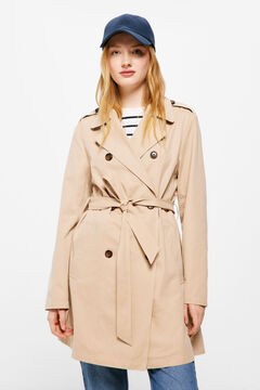 Springfield Gabardina Corta  nude