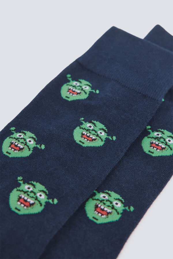 Springfield Calcet&iacute;n alto Sherk azulado