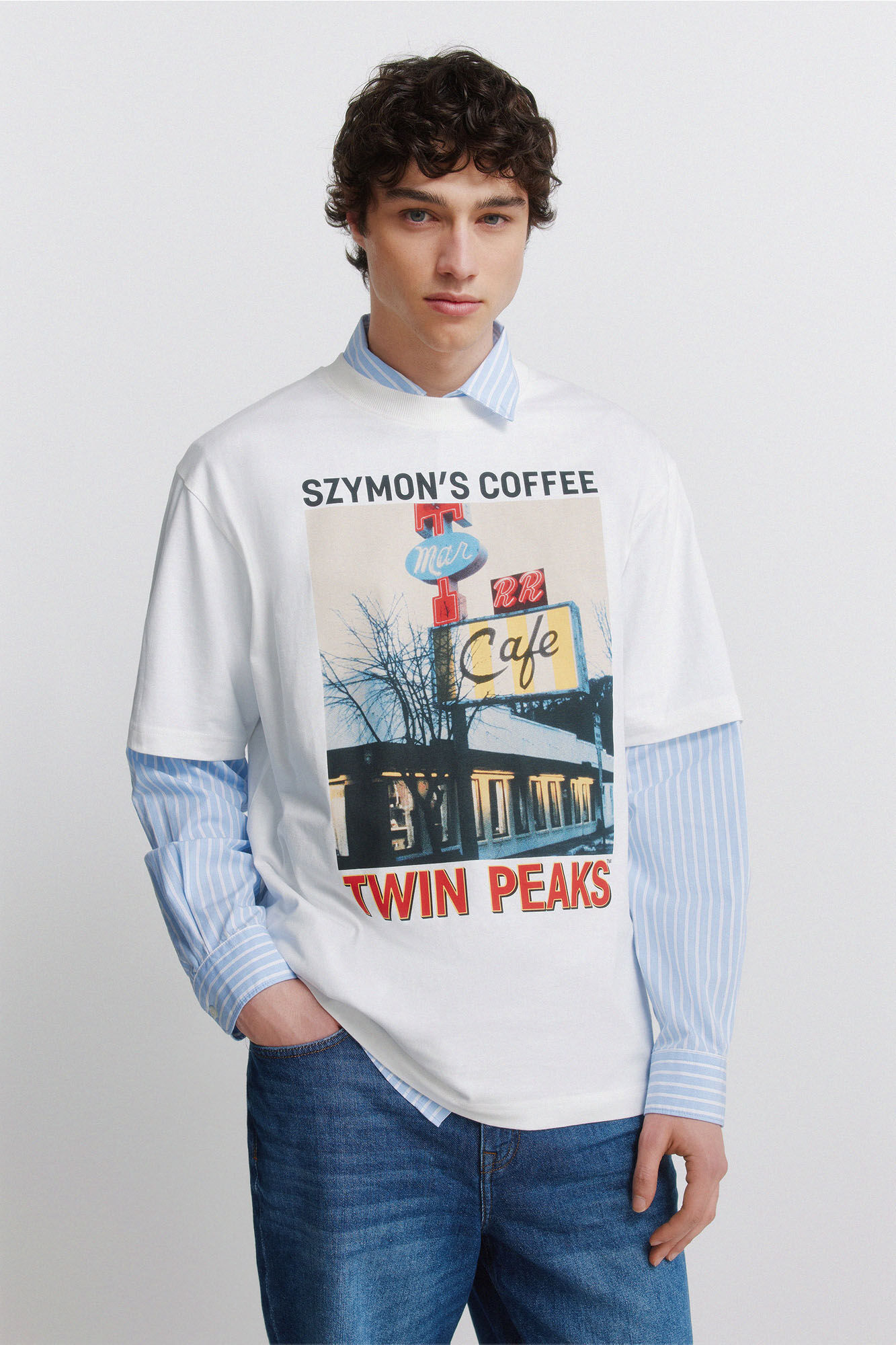 Springfield Playera Twin Peaks