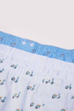 Springfield Pack 3 boxers Italia azul