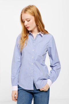 Springfield Camisa Rayas Cuello Contraste estampado