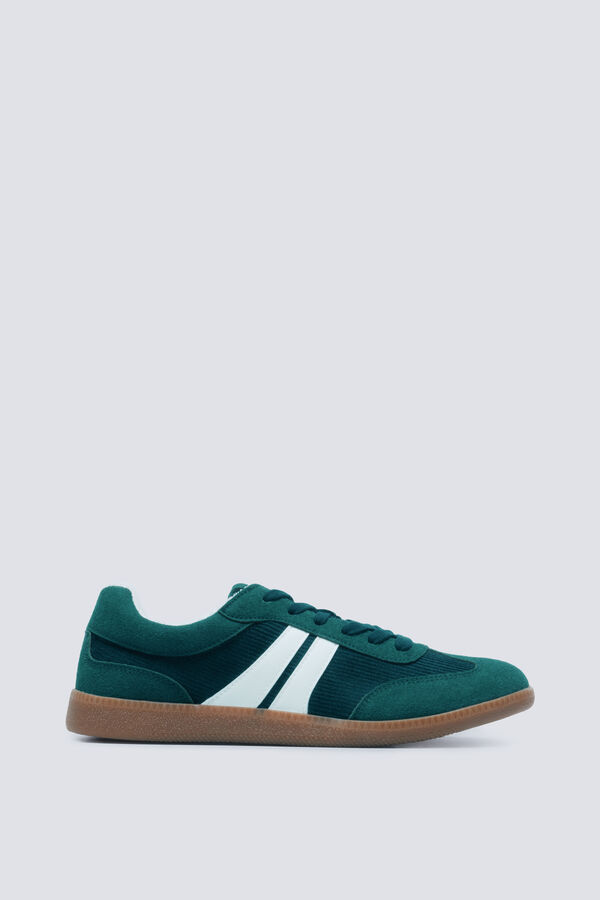 Springfield Zapatillas pana verdes verde