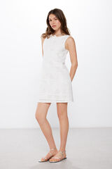 Springfield Vestido Lace natural