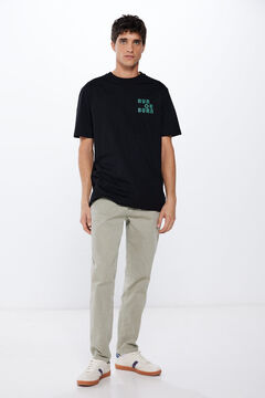 Springfield Playera run or burn negro