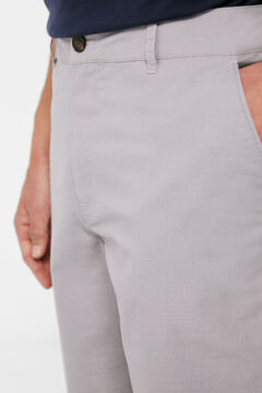 Springfield Bermula ligera aspecto linoso gris