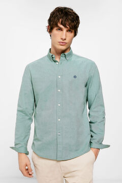 Springfield Camisa oxford verde