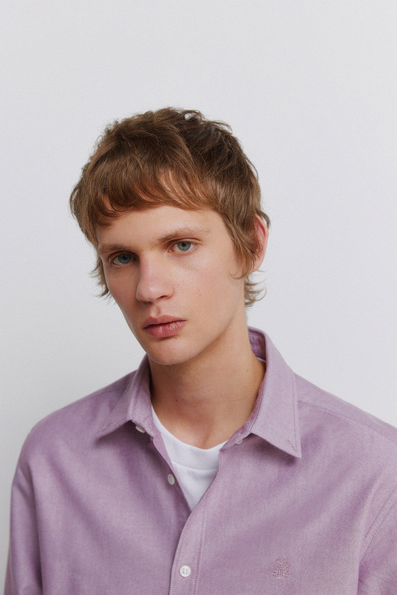 Springfield Camisa oxford sin arrugas