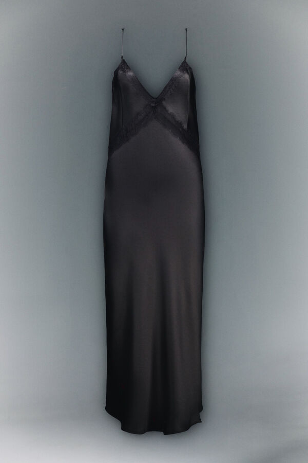 High Spirits Vestido de encaje negro negro