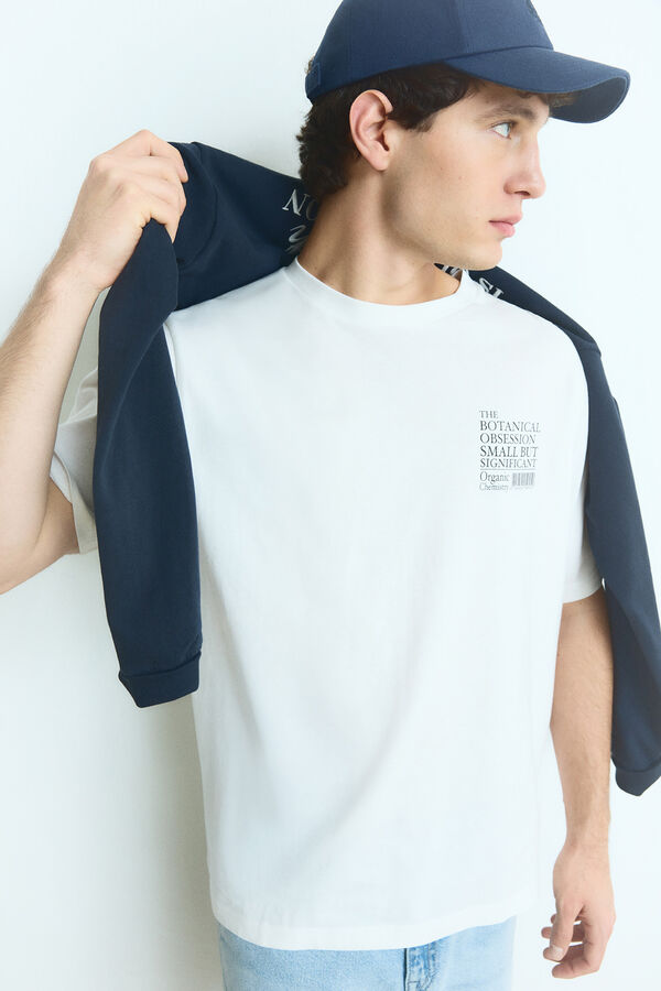Springfield Playera botanical obsession marfil