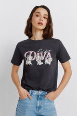 Springfield Playera de manga corta Disney gris