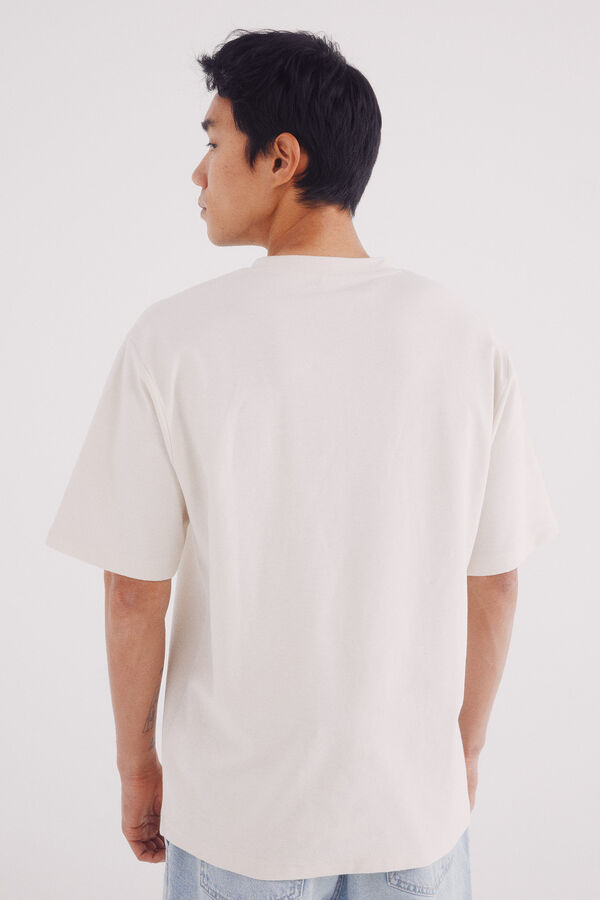 Springfield Playera textura blanco