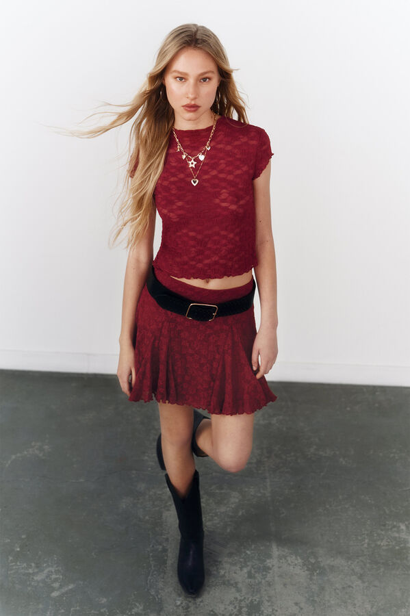 Springfield Playera "Muse" púrpura