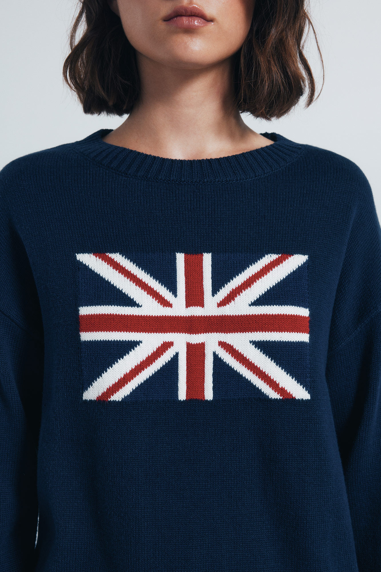 Springfield Su&eacute;ter intarsia bandera