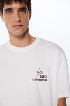 Springfield Playera bad reputacion marfil