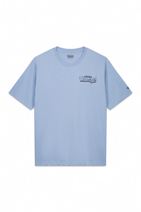 Springfield Camiseta Demonio de Tasmania azul