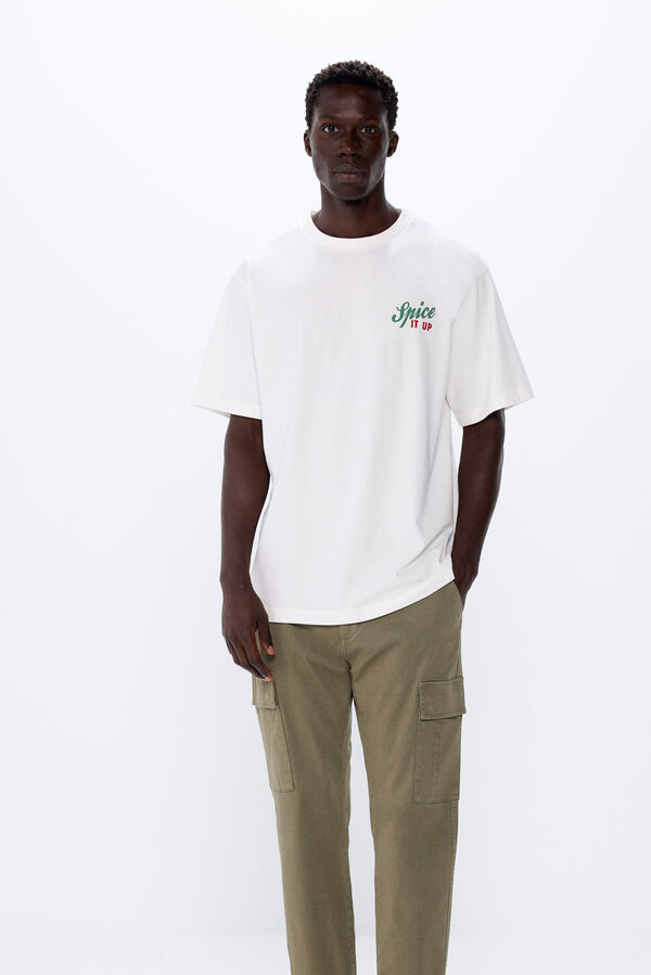 Springfield Playera spice it up marfil