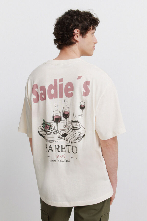 Springfield Playera bareto blanco