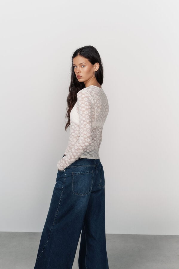 High Spirits Top Ashen beige