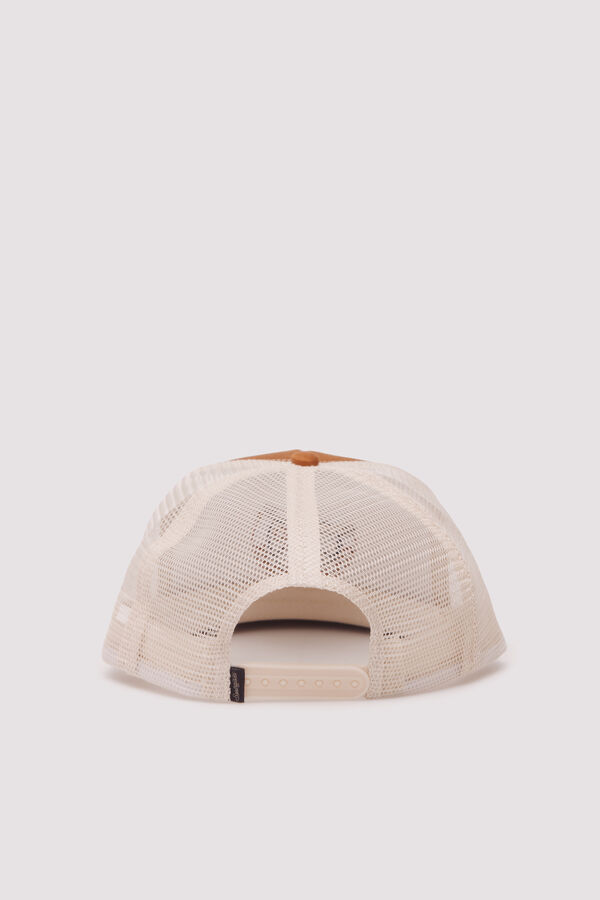 Springfield Gorra visera plana bordada naranja