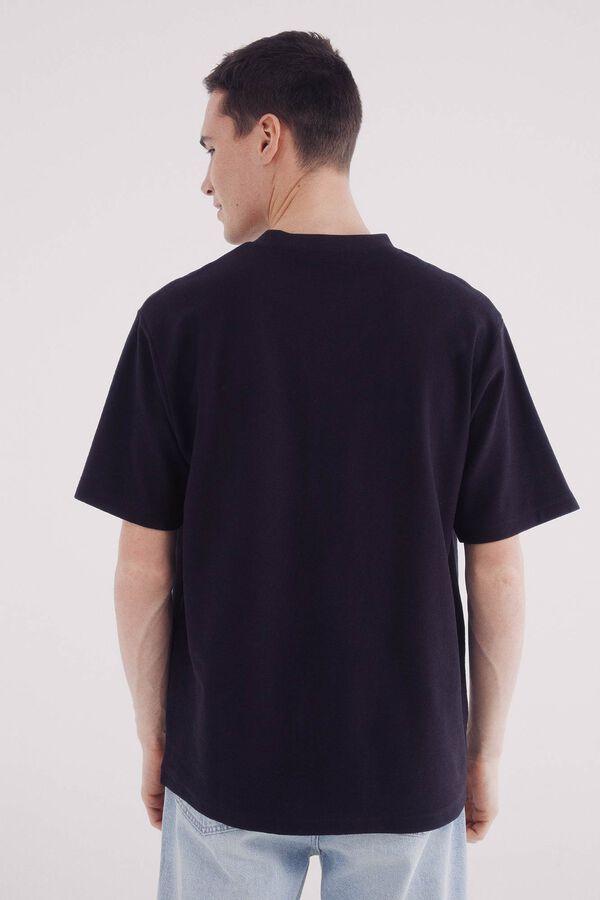 Springfield Playera textura marino