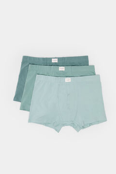 Springfield Pack 3 bóxers básicos verde