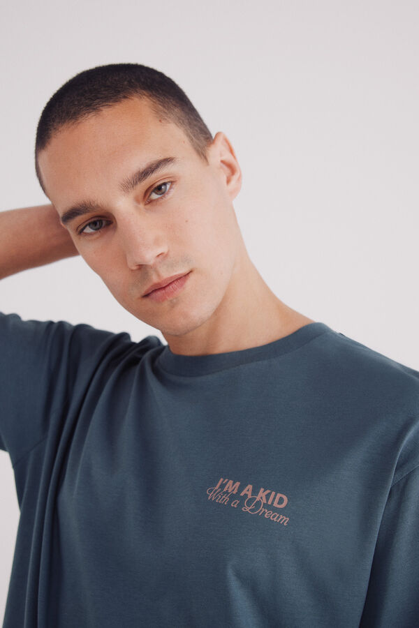 Springfield Playera moto kid azul