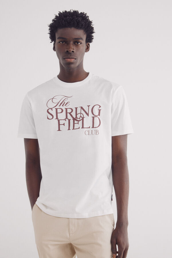 Springfield Playera árbol progress marfil