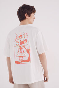 Springfield Playera Pato Lucas marfil