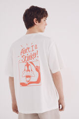 Springfield Playera Pato Lucas marfil