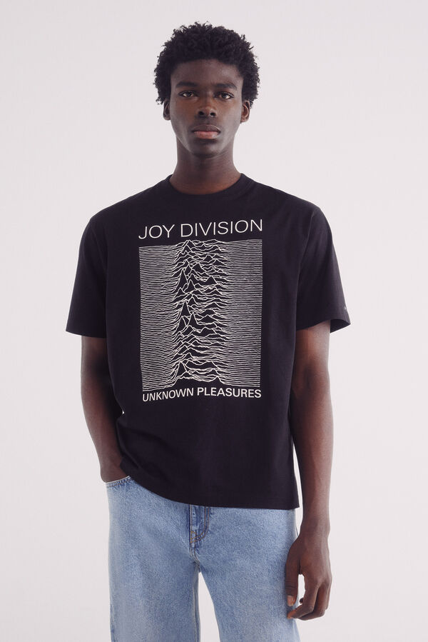 Springfield Playera Joy Division negro