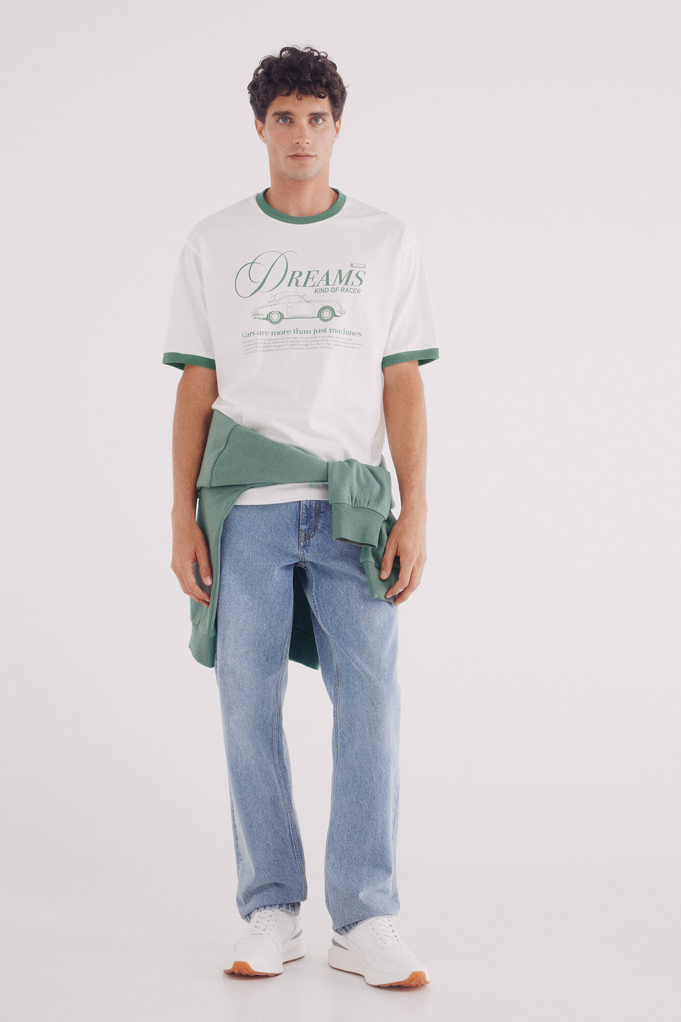 Springfield Playera contraste stay dreams