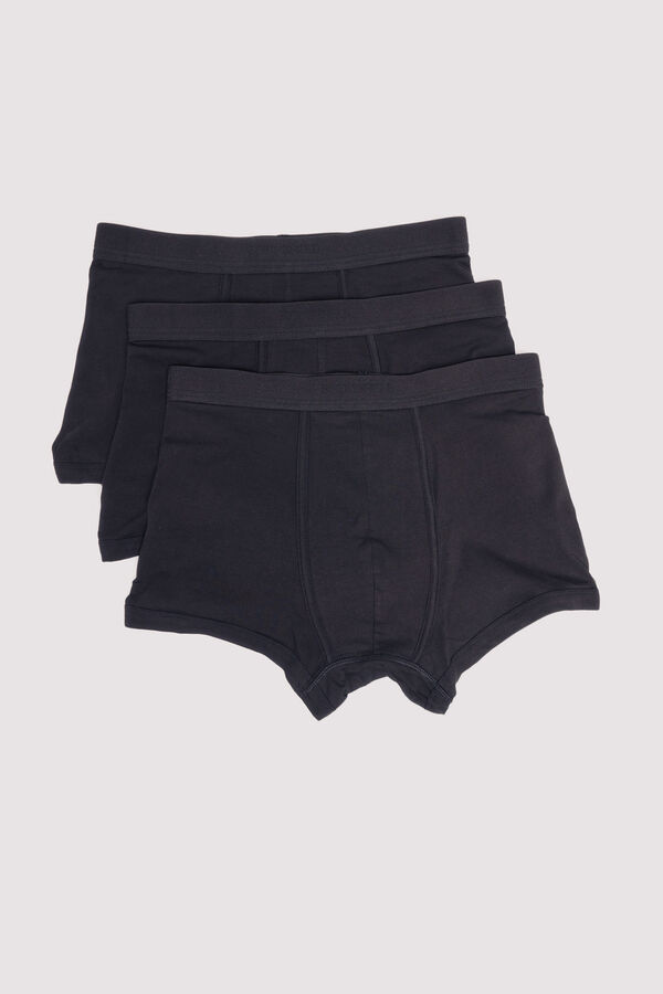 Springfield Pack 3 bóxers básicos negro