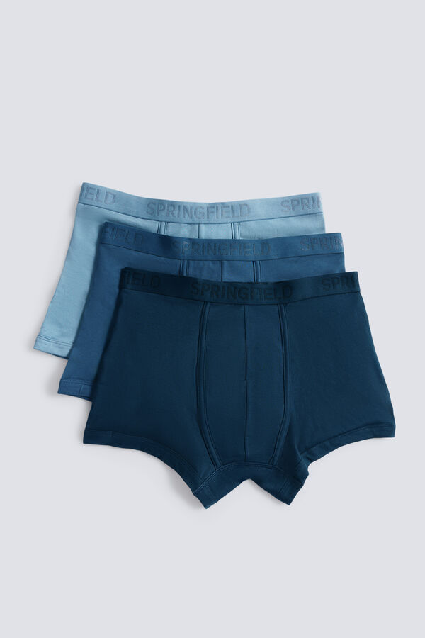 Springfield Pack 3 boxers azul
