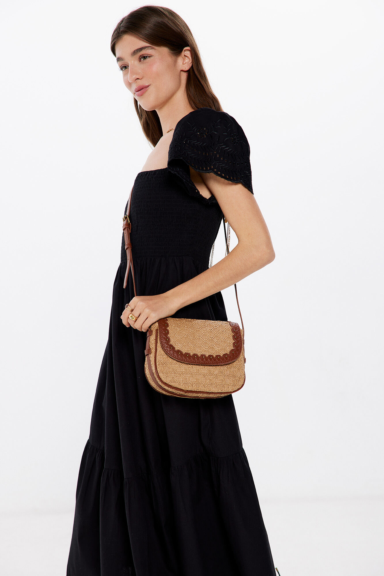 Bolso rafia springfield clearance