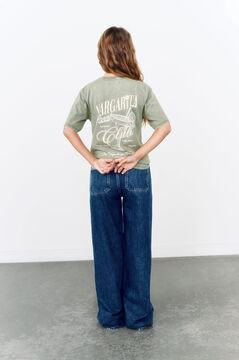 Springfield Playera "Sunrise" kaki