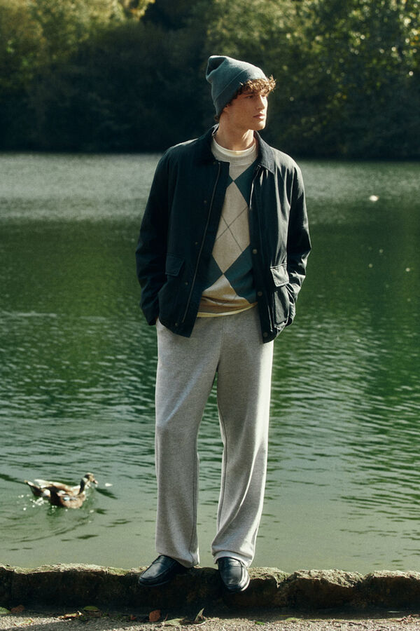 Springfield Pantal&oacute;n ancho gris