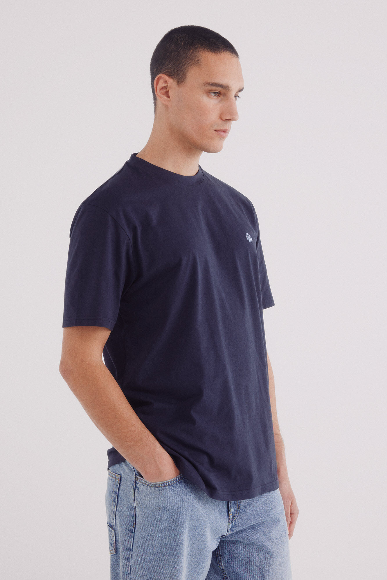 Springfield Playera b&aacute;sica cuello redondo